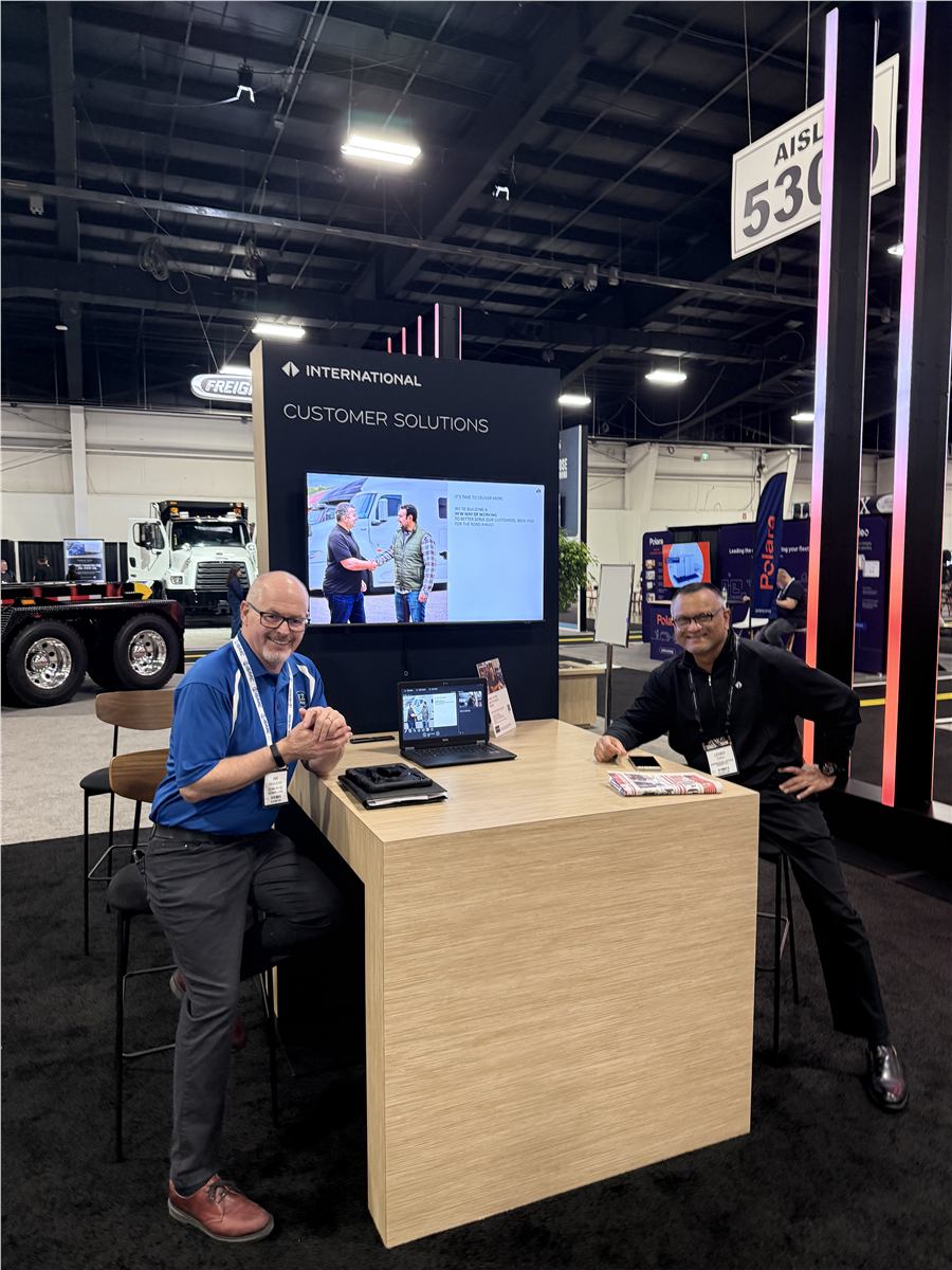 EZ Pay team at an International customer solutions booth